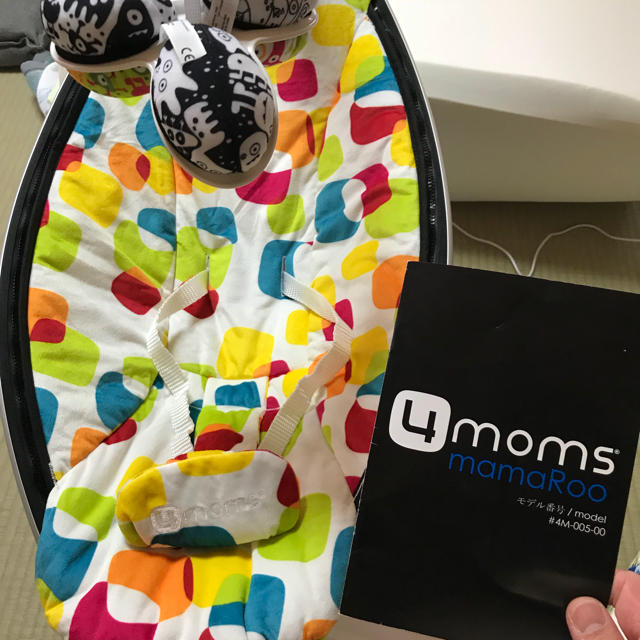 4moms(フォーマムズ)の美品  4MOMS マムズ  ママルー 電動バウンサー mamaRoo  キッズ/ベビー/マタニティの寝具/家具(その他)の商品写真