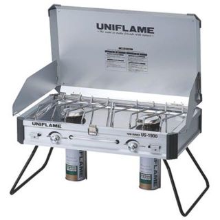 ユニフレーム(UNIFLAME)のユニフレーム ツインバーナー US-1900 新品未開封(調理器具)