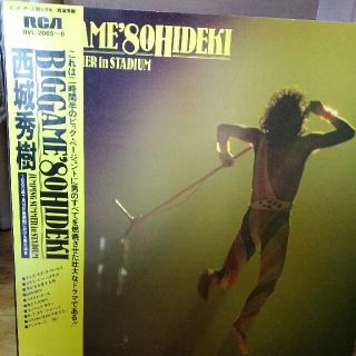 BIG GAME'80 西城秀樹スタジアムライブアルバムの通販 by nanaco's