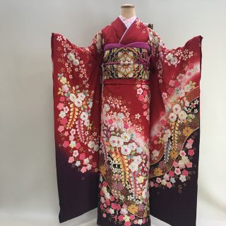 桐屋翠山辻が花振袖フルセット