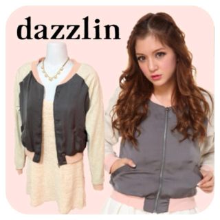 ダズリン(dazzlin)のdazzlin 完売‼配色ブルゾン♡(ブルゾン)