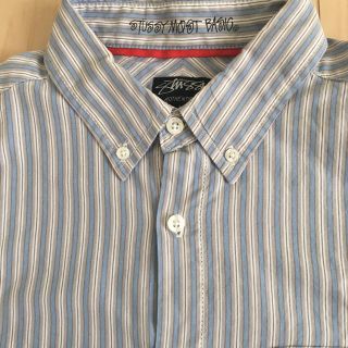 ステューシー(STUSSY)のstussy stripe shirt【M】(シャツ)