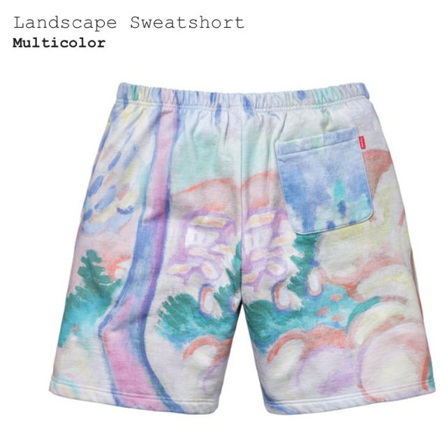 Supreme 18ss Landscape Sweatshort サイズM | livro.funcionalink.com.br