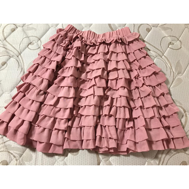 la belle Etude(ラベルエチュード)のla bella ETUDE♡ピンクフリルスカート レディースのスカート(ひざ丈スカート)の商品写真