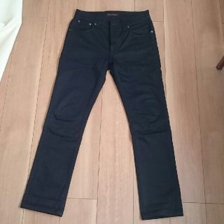 ヌーディジーンズ(Nudie Jeans)の【はぎー様専用】ヌーディージーンズ thin finn 黒 ブラック スキニー(デニム/ジーンズ)