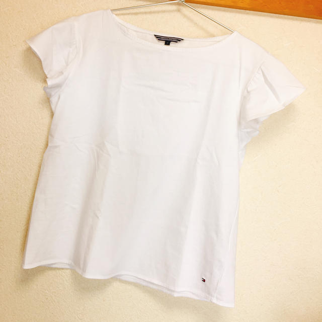 TOMMY HILFIGER(トミーヒルフィガー)のトミー フリル Ｔシャツ レディースのトップス(Tシャツ(半袖/袖なし))の商品写真