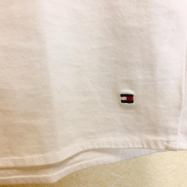 TOMMY HILFIGER(トミーヒルフィガー)のトミー フリル Ｔシャツ レディースのトップス(Tシャツ(半袖/袖なし))の商品写真