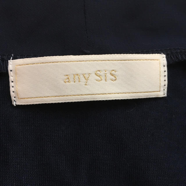 anySiS(エニィスィス)のanySIS コンフォートモダール ブラウス ボウタイ レディースのトップス(シャツ/ブラウス(半袖/袖なし))の商品写真