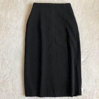 ユニクロ(UNIQLO)のユニクロ スカート 黒  (ひざ丈スカート)