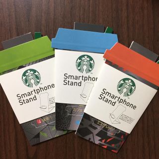 スターバックスコーヒー(Starbucks Coffee)の非売品◆スターバックス スマートフォンスタンド ノベルティ(ノベルティグッズ)