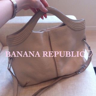 バナナリパブリック(Banana Republic)のミイ様♡バナリパ♡レザーバック(ハンドバッグ)