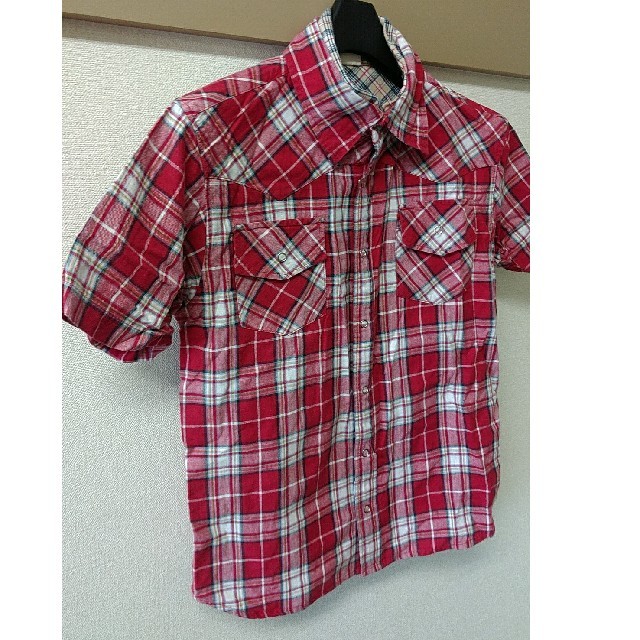 お洒落 赤白 チェックシャツの通販 By 良品本舗 S Shop ラクマ
