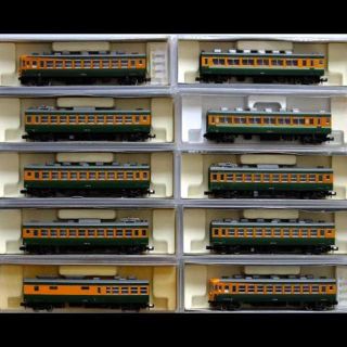 ｶﾄｰ153系直流急行形電車10両ｾｯﾄ(鉄道模型)