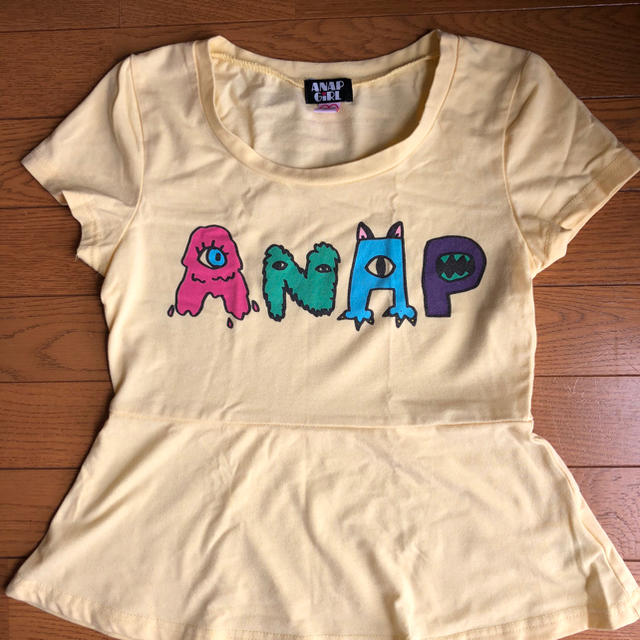 ANAP Kids(アナップキッズ)のセール☆アナップ Tシャツ S(140〜150) キッズ/ベビー/マタニティのキッズ服女の子用(90cm~)(Tシャツ/カットソー)の商品写真