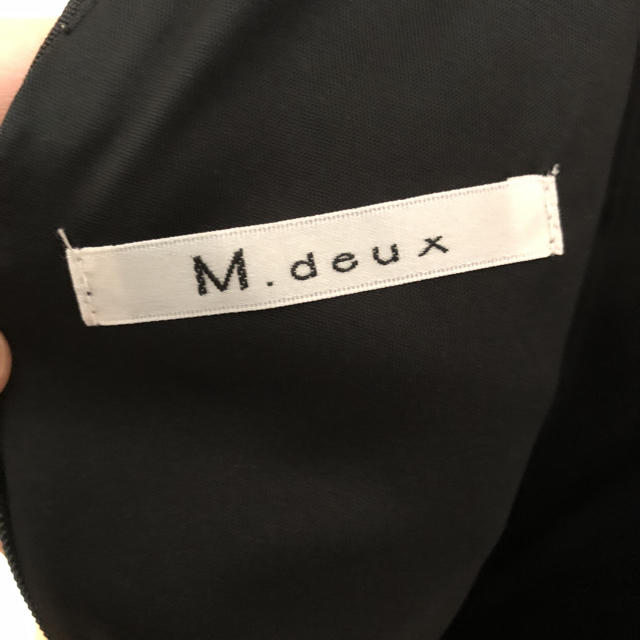 M.deux(エムドゥー)のエムドゥ 美ライン ワンピース レディースのワンピース(ミニワンピース)の商品写真