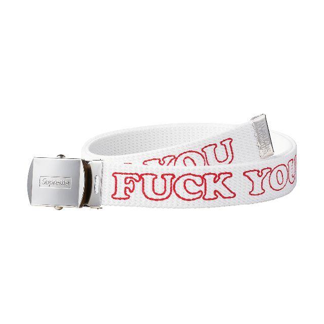 Supreme(シュプリーム)の【L/XL】HYSTERIC GLAMOUR Fuck You Belt メンズのファッション小物(ベルト)の商品写真