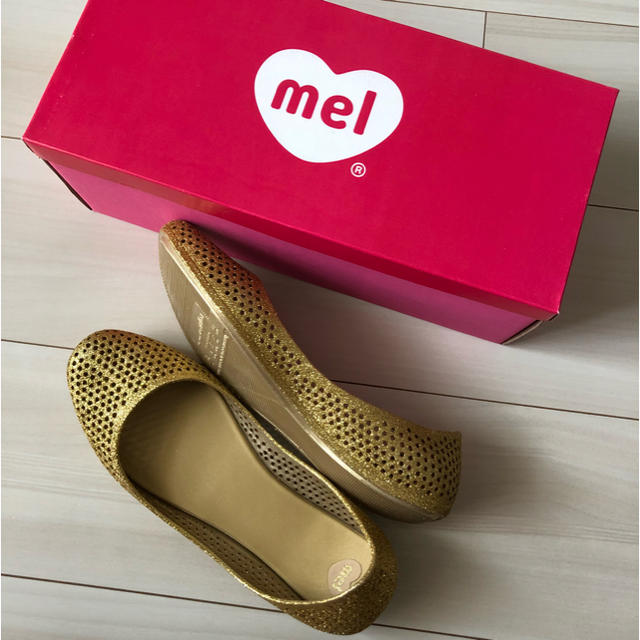 melissa(メリッサ)のメル フラットシューズ 未着用 24.5cm レディースの靴/シューズ(バレエシューズ)の商品写真