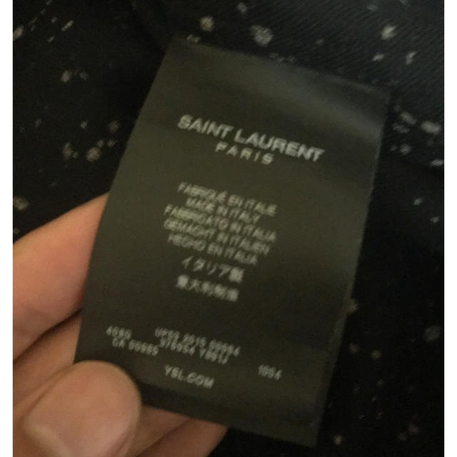 Saint Laurent(サンローラン)のキムタク着 saintlaurent スプラッターシャツ メンズのトップス(シャツ)の商品写真