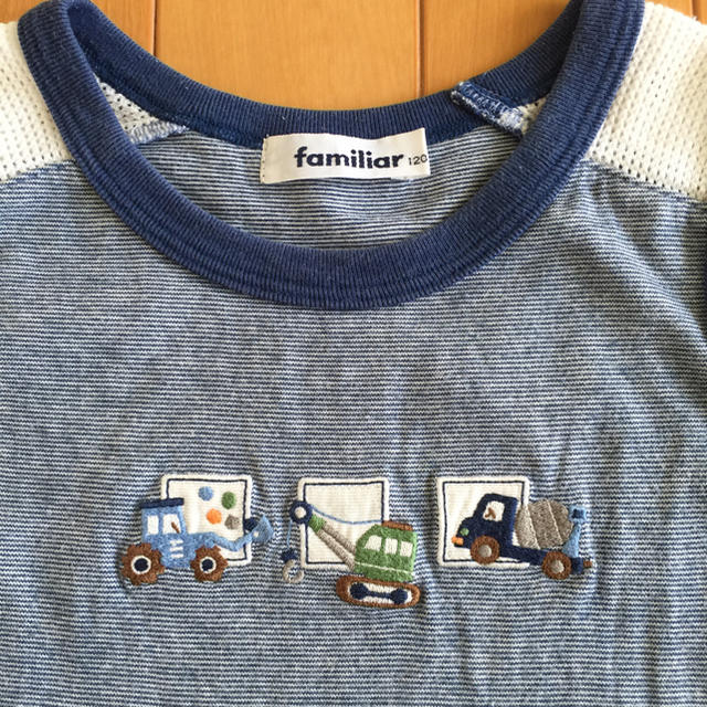 familiar(ファミリア)のファミリア タンクトップ size120 キッズ/ベビー/マタニティのキッズ服男の子用(90cm~)(Tシャツ/カットソー)の商品写真