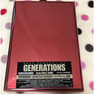 ジェネレーションズ(GENERATIONS)のGENERATIONS ベストアルバム 【BEST GENERATIONS】(ミュージック)