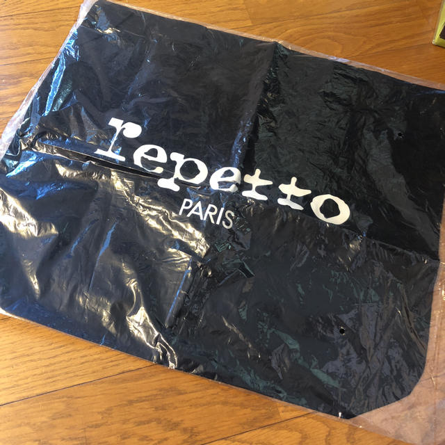 repetto(レペット)のネイル様専用 レペット エコバッグ 黒 トートバッグ レディースのバッグ(トートバッグ)の商品写真