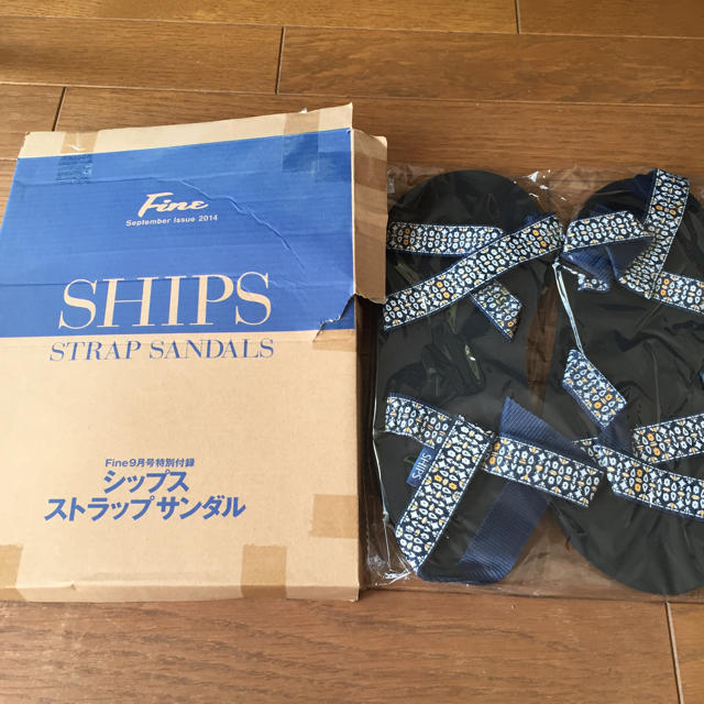 SHIPS(シップス)のFine 2014年9月号付録 SHIPS STRAP SANDALS  メンズの靴/シューズ(サンダル)の商品写真