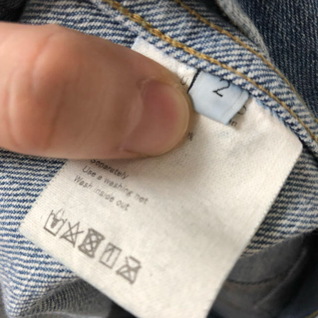 UNUSED(アンユーズド)の17ss UNUSED デニムジャケット メンズのジャケット/アウター(Gジャン/デニムジャケット)の商品写真