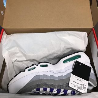 ナイキ(NIKE)のNIKE WMS AIR MAX 95 GRAPE PURPLE(スニーカー)