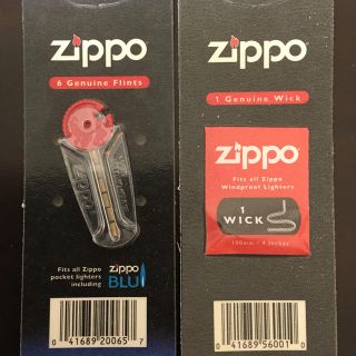 ジッポー(ZIPPO)の純正ZIPPOジッポライター／ウィック＆フリントセット(その他)