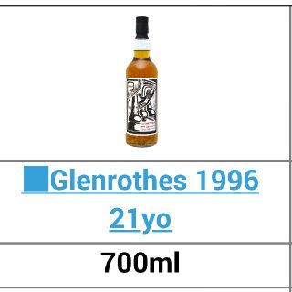 Glenrothes 1996yo ウイスキー(ウイスキー)