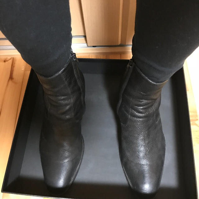 Saint Laurent(サンローラン)の即決4万円です。SAINT LAURENT シグネチャブーツ ヒール4cm メンズの靴/シューズ(ブーツ)の商品写真