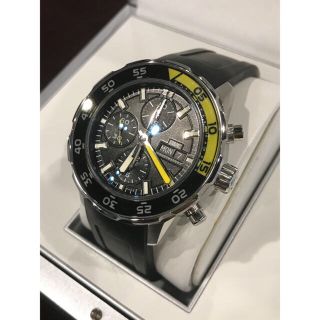 インターナショナルウォッチカンパニー(IWC)のIWC アクアタイマー クロノグラフ  IW376709 極美品(腕時計(アナログ))