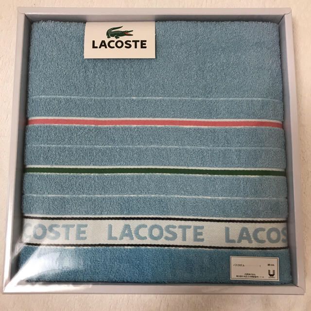 LACOSTE バスタオル