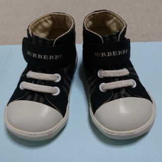 BURBERRY - バーバリーハイカットスニーカー 13㎝の通販 by あやのか's