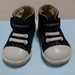 バーバリー(BURBERRY)のバーバリーハイカットスニーカー  13㎝(スニーカー)