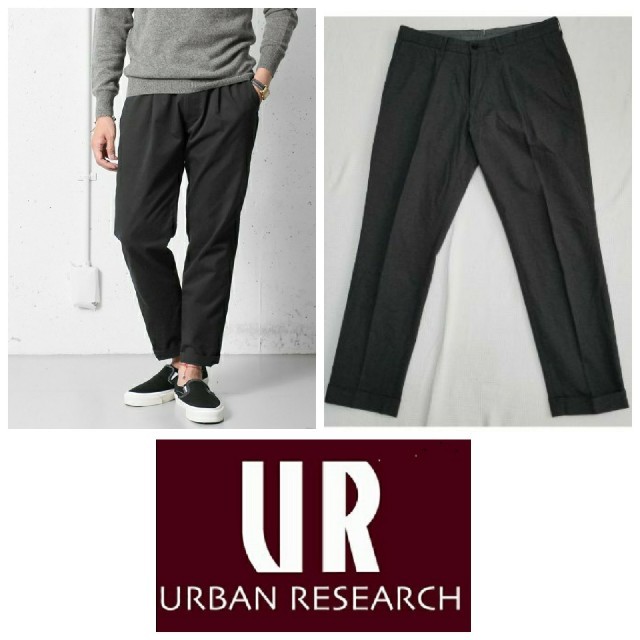 URBAN RESEARCH(アーバンリサーチ)の【たか様】URBAN RESEARCHワイドスラックスパンツ薄手 メンズのパンツ(スラックス)の商品写真