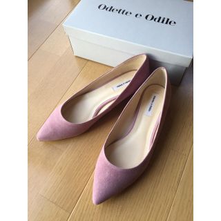 オデットエオディール(Odette e Odile)の【未使用新品】Odette e Odile ポインティッドトゥパンプス 25.0(ハイヒール/パンプス)