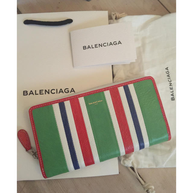 いラインアップ Balenciaga - バレンシアガ バザール 財布 長財布