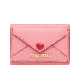 ミュウミュウ(miumiu)の完売品！ミュウミュウ ラブレター新色 (財布)