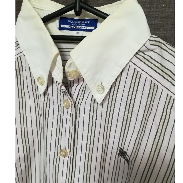 BURBERRY BLUE LABEL(バーバリーブルーレーベル)のバーバリー・ブルーレーベル　半袖シャツ レディースのトップス(Tシャツ(半袖/袖なし))の商品写真