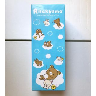 サンエックス(サンエックス)の【新品】リラックマ バスタオル (ブルー)(タオル/バス用品)