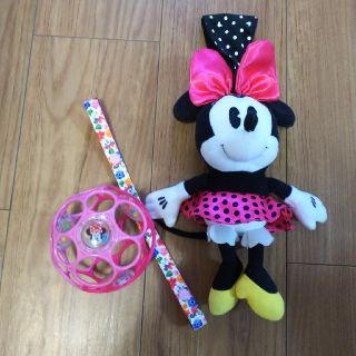 ディズニー(Disney)のベビーカー♡おもちゃ ミニー(ベビーカー用アクセサリー)