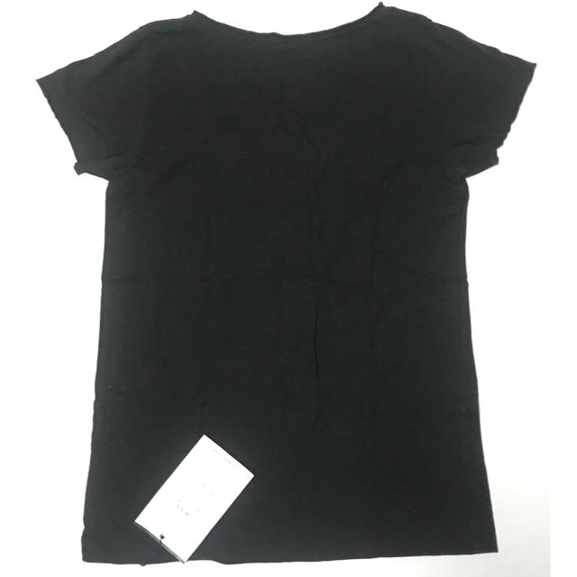Maison de Reefur(メゾンドリーファー)の未使用新品タグ付メゾンドリーファー Tシャツ ブラック ショッパー付 レディースのトップス(Tシャツ(半袖/袖なし))の商品写真