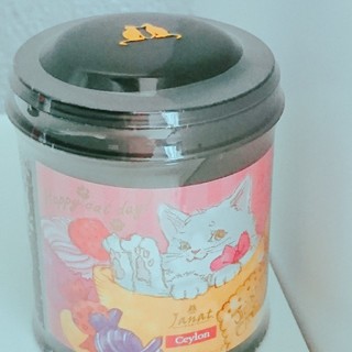 カルディ(KALDI)の■未開封■ JANAT ジャンナッツ CAT DAY 2016 セイロン(茶)
