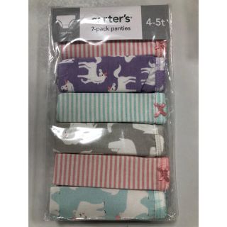 カーターズ(carter's)のカーターズ 女の子用パンツ【7枚セット】4〜5歳用(パンツ/スパッツ)