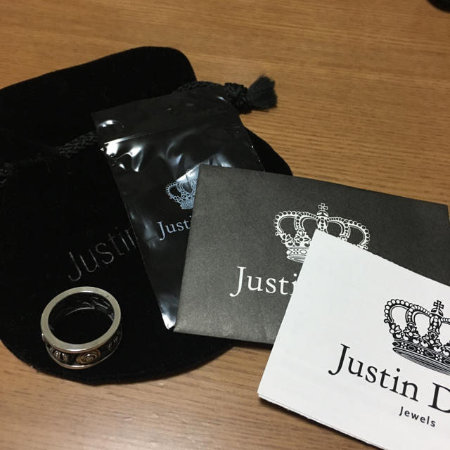 Justin Davis(ジャスティンデイビス)のJustin Davis  MYLOVEリング いぶし 15号 メンズのアクセサリー(リング(指輪))の商品写真