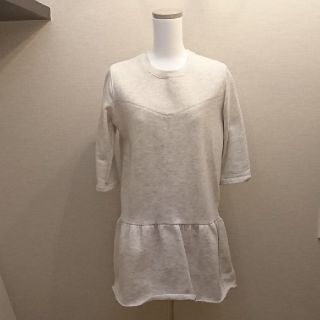 ザラ(ZARA)のzara ☆ スウェット ワンピース ☆ (ミニワンピース)