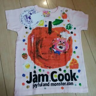 ジャム(JAM)の新品タグ付き　JAM 120センチ　ピンク　Tシャツ　グラグラ(Tシャツ/カットソー)