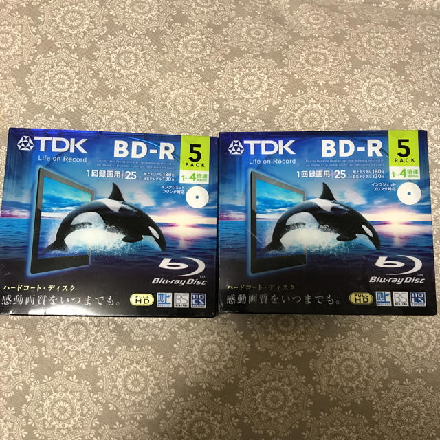 TDK(ティーディーケイ)のTDK  BD-R5枚セット×2 エンタメ/ホビーのDVD/ブルーレイ(その他)の商品写真