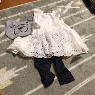 ベビーギャップ(babyGAP)のBaby Gap 夏服 送料無料(ワンピース)